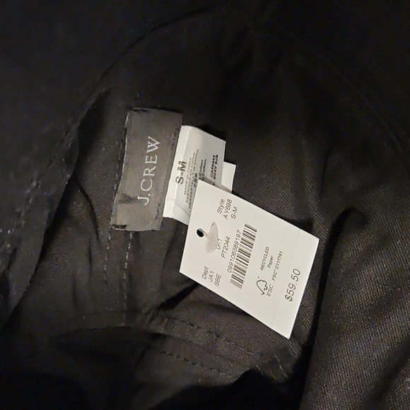 J. Crew Printed Reversible Bucket hat Sz s-m NWT - Picture 3 of 3